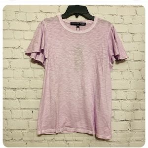 Veronica Beard Zuma flutter sleeve tee!!